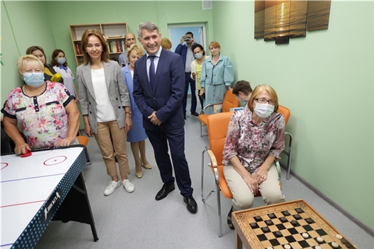 Глава Чувашии Олег Николаев открыл третий по счету «Мой социальный центр»