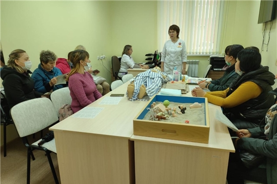 Прошло занятие в рамках Школы ухода