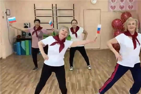 Члены клуба "Здоровяки" поздравляют с 23 февраля