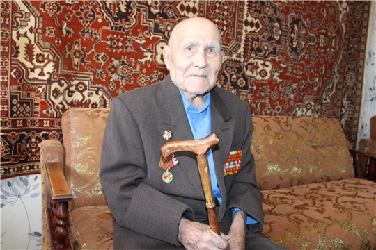 Ветерану Николаю Волкову исполняется 100 лет!