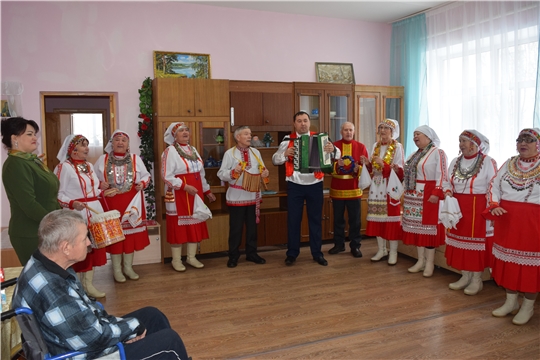 День защитника Отечества в стационарном отделении д. Байгильдино