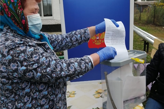 Выборы в стационарном отделении д. Байгильдино