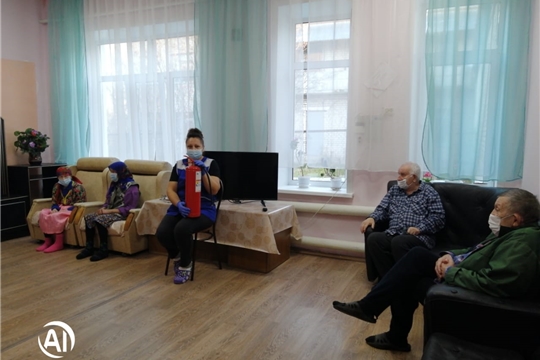 Проведение  месячника гражданской обороны  в стационарных отделениях БУ «Канашский КЦСОН» Минтруда Чувашии
