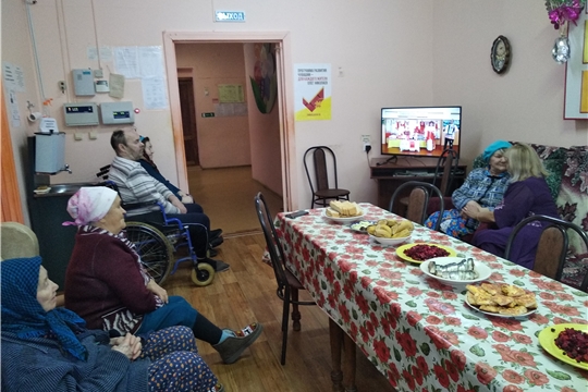 День матери в стационарном отделении с. Тобурданово