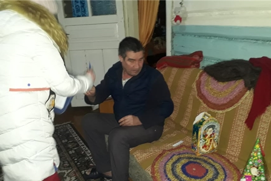 Рейд по семьям, находящимся в социально - опасном положении