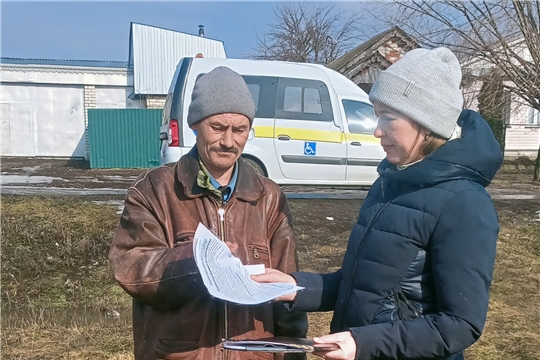 Продолжается работа по информированию семей о соблюдении мер противопожарной безопасности в быту