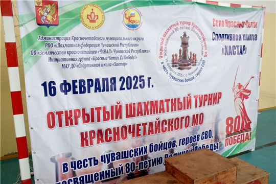 Шахматный турнир, посвященный 80-летию Великой Победы и героям СВО