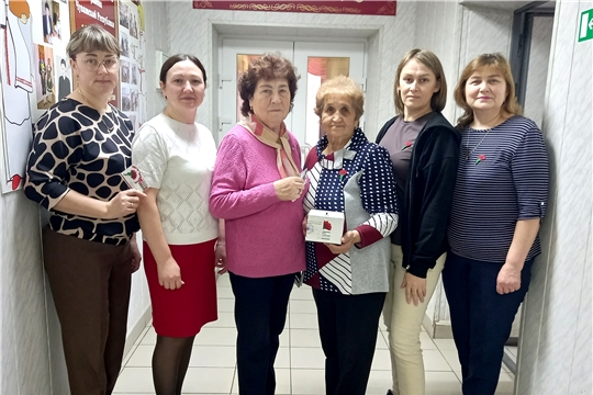 В Красночетайском округе» продолжается  Всероссийская  акция "Красная гвоздика"