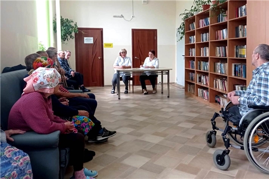 Медицинские работники Красночетайской районной больницы  провели круглый стол «Шаг к здоровью»