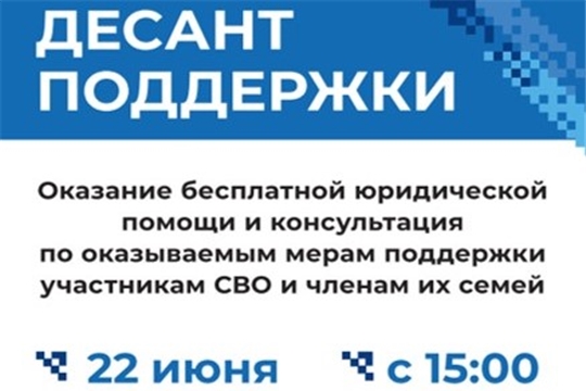 Моргаушский муниципальный округ первым в республике примет «Десант поддержки»