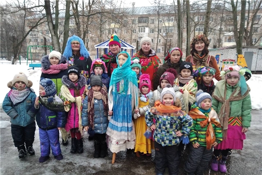 Праздник «Масленица» в БУ "Новочебоксарский социально-реабилитационный центр для несовершеннолетних"