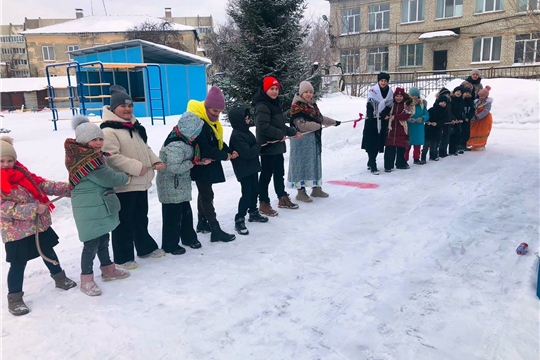 В Год счастливого детства весело проводили зиму и приобщились к народным традициям