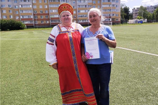 В преддверии Дня России для получателей социальных услуг отделения дневного пребывания Шумерлинского КЦСОН организовано спортивное мероприятие «Сильные люди сильной страны»