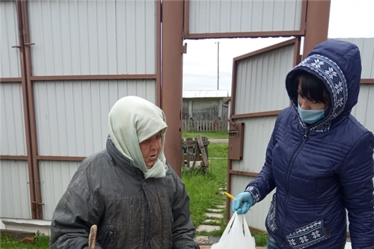 Однократная продуктовая помощь