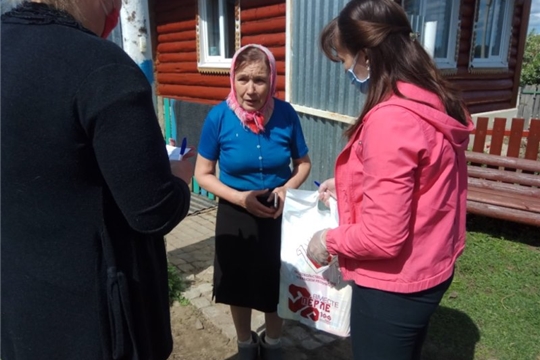 В Ядринском районе реализуется акция #МыВместе