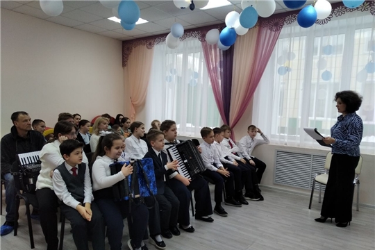 Выступление аккордеонистов