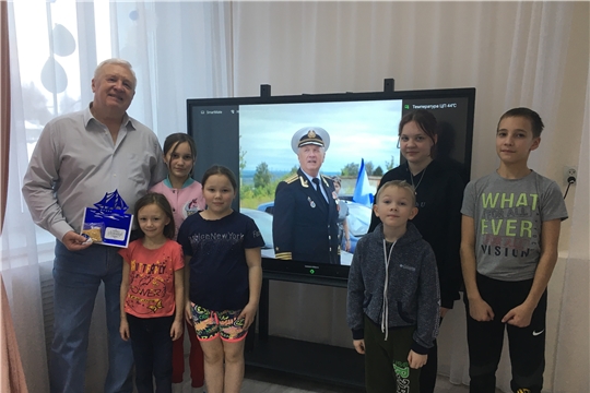 Ветеран Военно-Морского Флота побывал в гостях у воспитанников Центра.