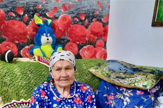 90-летний юбилей отметила жительница села Раскильдино  Галина Васильева   