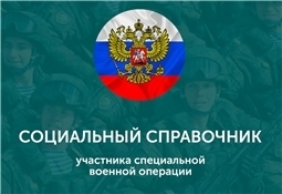 Меры поддержки участников специальной военной операции и их семей