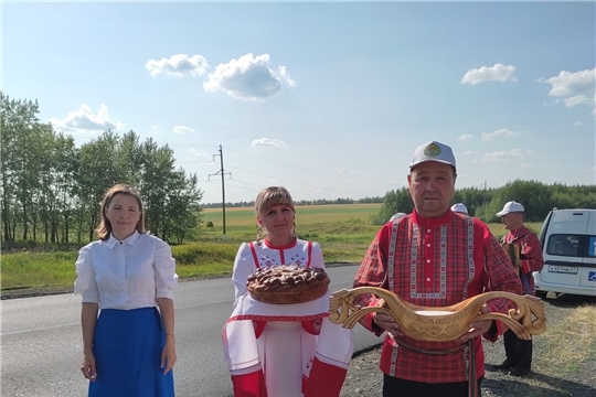 Батыревский центр социального обслуживания населения встречает делегацию из Оренбургской области