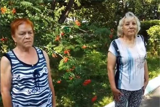 Пенсионеры на зарядке