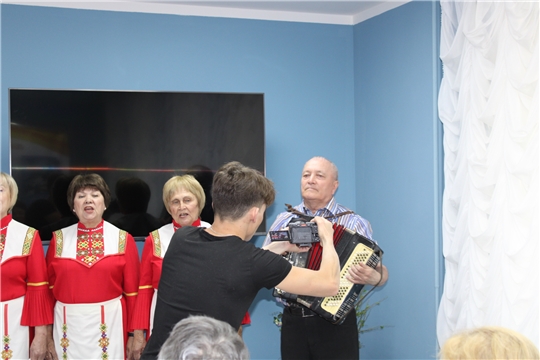 Съемки фильма к юбилею центра