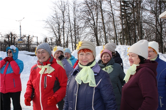 Зимняя спартакиада среди получателей соцуслуг учреждения. 01.03.2024 г. 