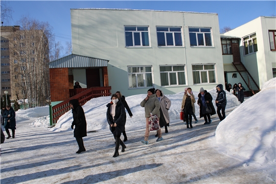 В социальном центре объявлена учебная эвакуация
