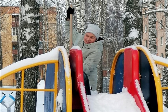 Убираем снег совместно!