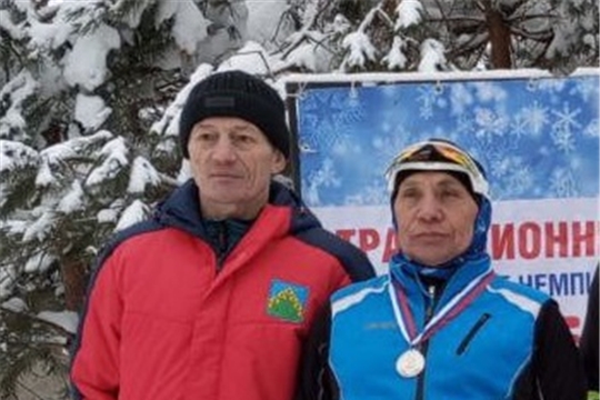 «Серебряный» волонтер Комсомольского центра соцобслуживания один из победителей по лыжным гонкам