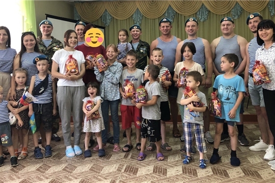 Встреча с десантниками