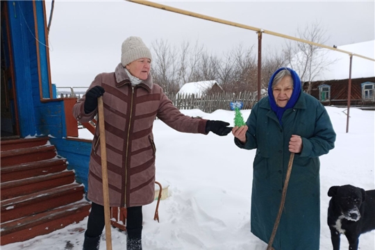 «Минус снег, плюс елка»- акция добра