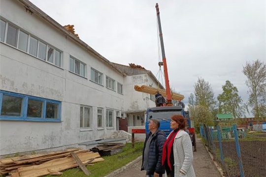 У отделения стационарного обслуживания д. Кильдюшево  будет новая крыша